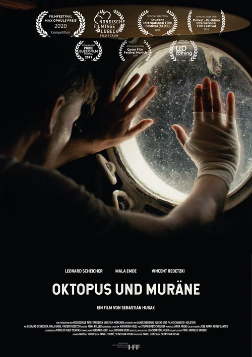 Octopus and Moray Poster